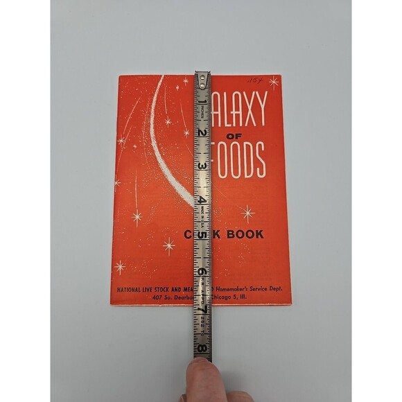GALAXY of FOODS Homemakers Service Dept Cookbook National LiveStock & Meat Board - Picture 7 of 9